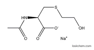Molecular Structure of 84608-41-3 (N-Acetyl-S-(2-hydroxyethyl)-L-cysteine Sodium Salt)